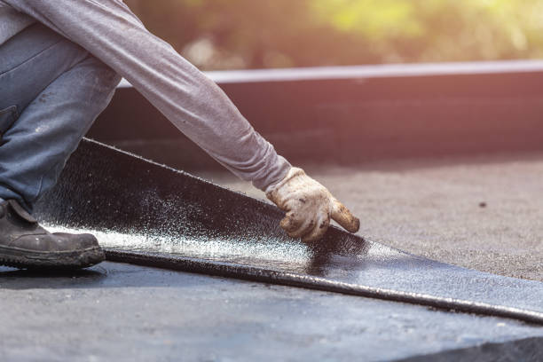 Professional Interior Drainage System technician working in Midway, KY
